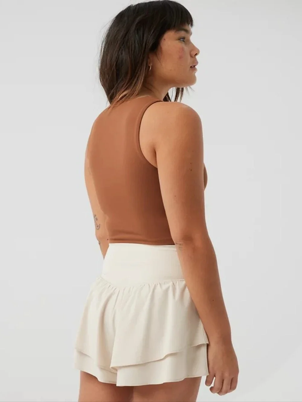 🆕 OFFLINE By Aerie Real Me XTRA High Neck Longline Sports Bra Women's XS - Picture 2 of 15